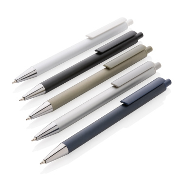Logotrade promotional giveaway image of: Amisk RCS certified recycled aluminum pen